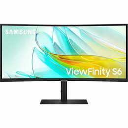 Монитор Samsung 34" ViewFinity LS34C650U (LS34C650UAIXUA) VA Black Curved