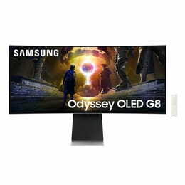 Монітор Samsung 34" LS34DG852 (LS34DG852SZXUA) OLED Black Curved 175Hz
