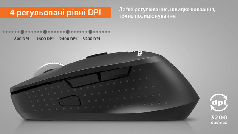 Мышь беспроводная REAL-EL RM-380W