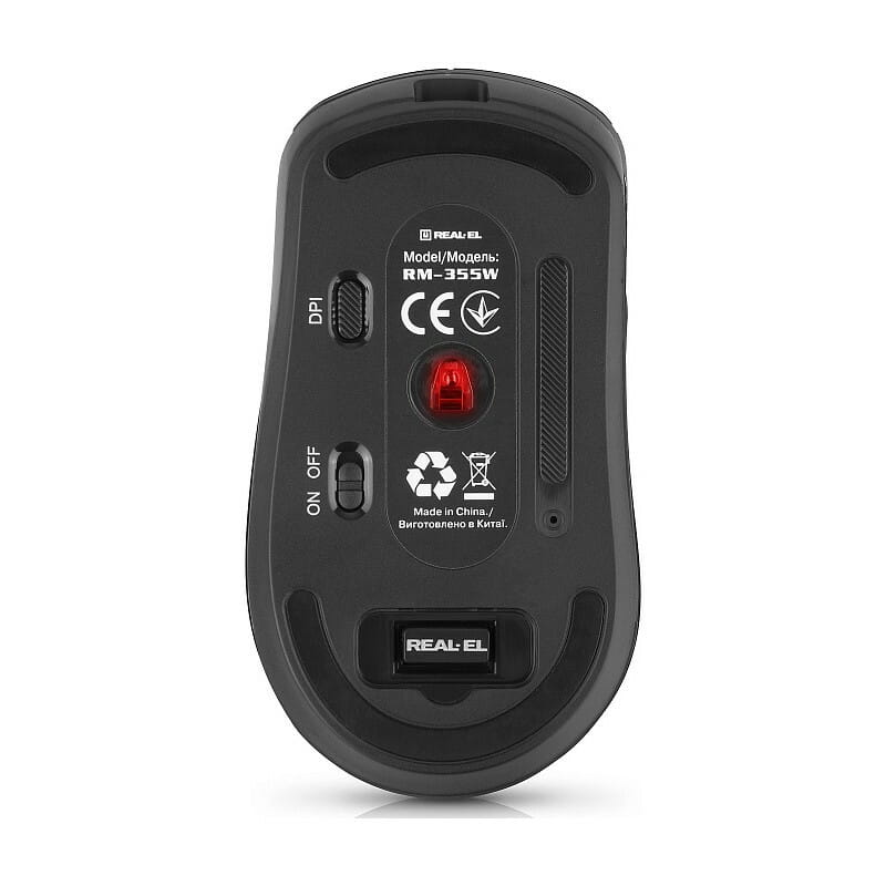 Мышь беспроводная REAL-EL RM-355W