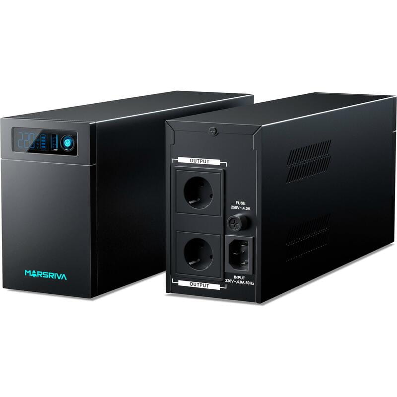 Джерело безперебійного живлення Marsriva MR-UF1200L 1200VA Line-Interactive