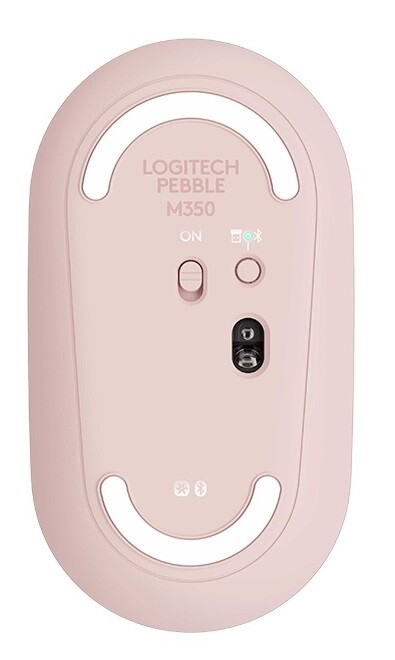 Мышь беспроводная Logitech Pebble M350 Pink (910-005717)