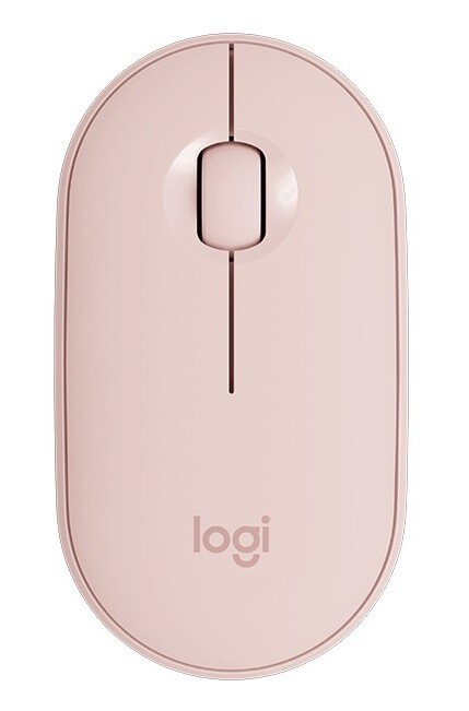 Мышь беспроводная Logitech Pebble M350 Pink (910-005717)