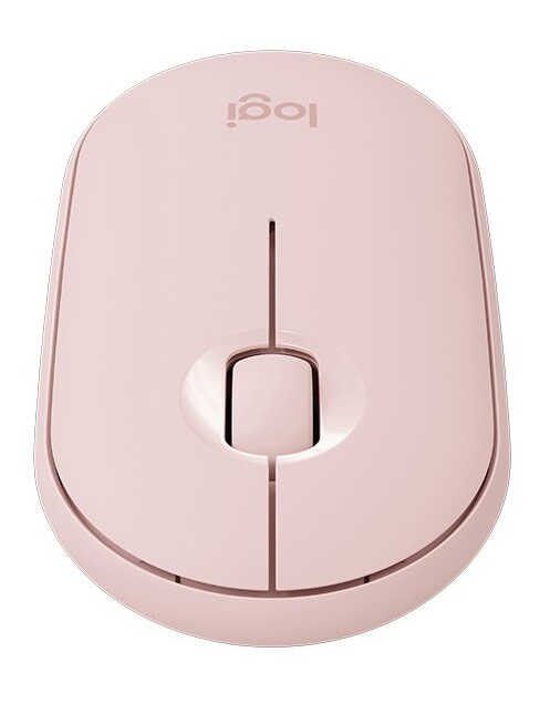 Мышь беспроводная Logitech Pebble M350 Pink (910-005717)