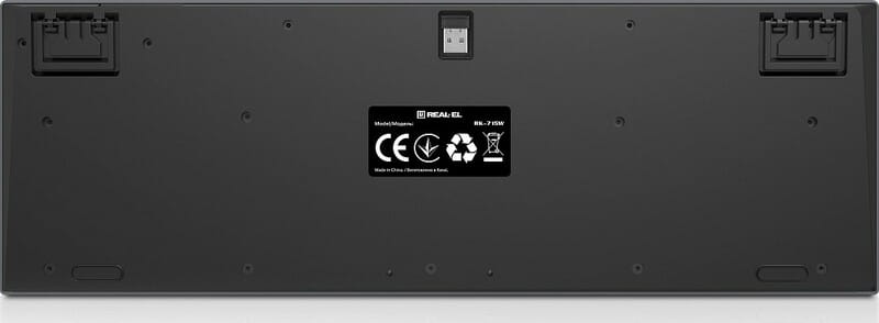Клавіатура бездротова REAL-EL RK-715W