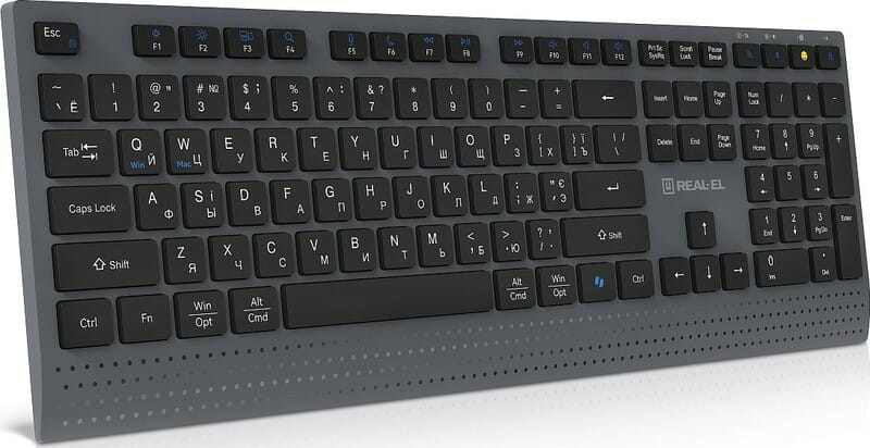 Клавіатура бездротова REAL-EL RK-715W