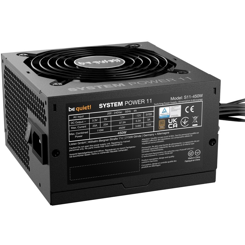 Блок живлення be quiet! System Power 11 450W (BP009EU)