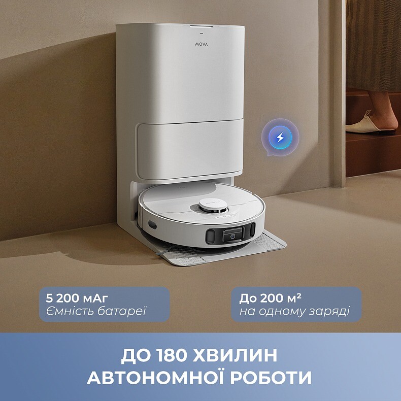 Робот-пилосос Mova E40 Ultra (RLE21SE)