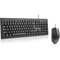 Фото - Комплект (клавіатура, миша) REAL-EL Kit 511 Black | click.ua