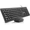Фото - Комплект (клавіатура, миша) REAL-EL Kit 511 Black | click.ua