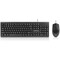 Фото - Комплект (клавіатура, миша) REAL-EL Kit 511 Black | click.ua
