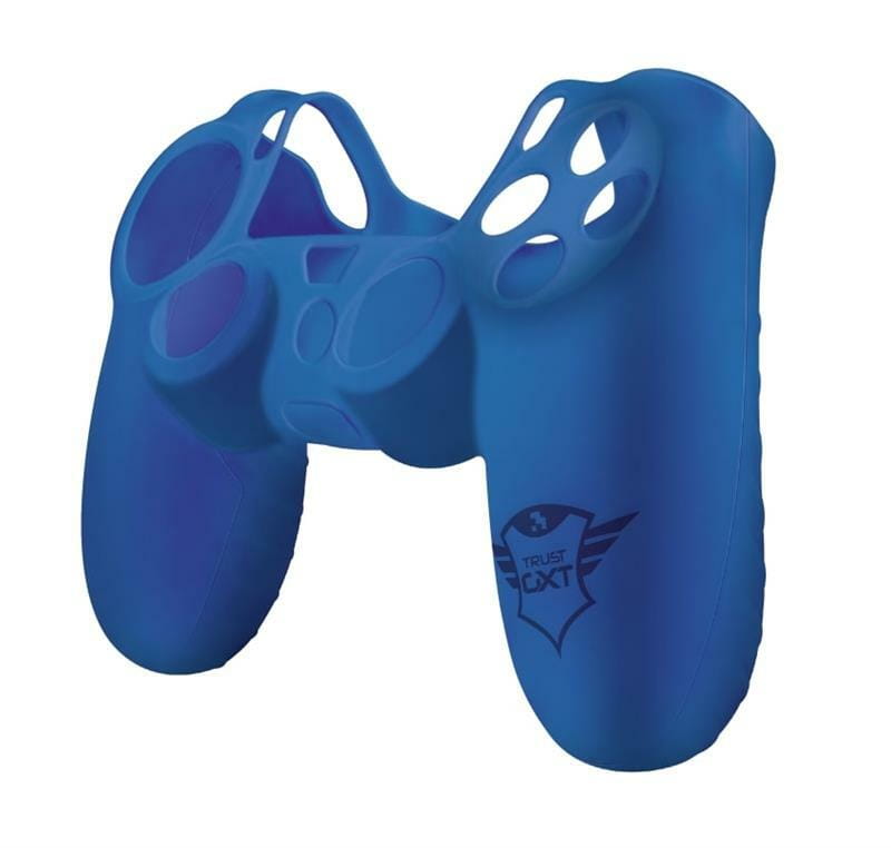 Силиконовый чехол Trust GXT 744B Rubber Skin для геймада Sony PlayStation Blue (21213)