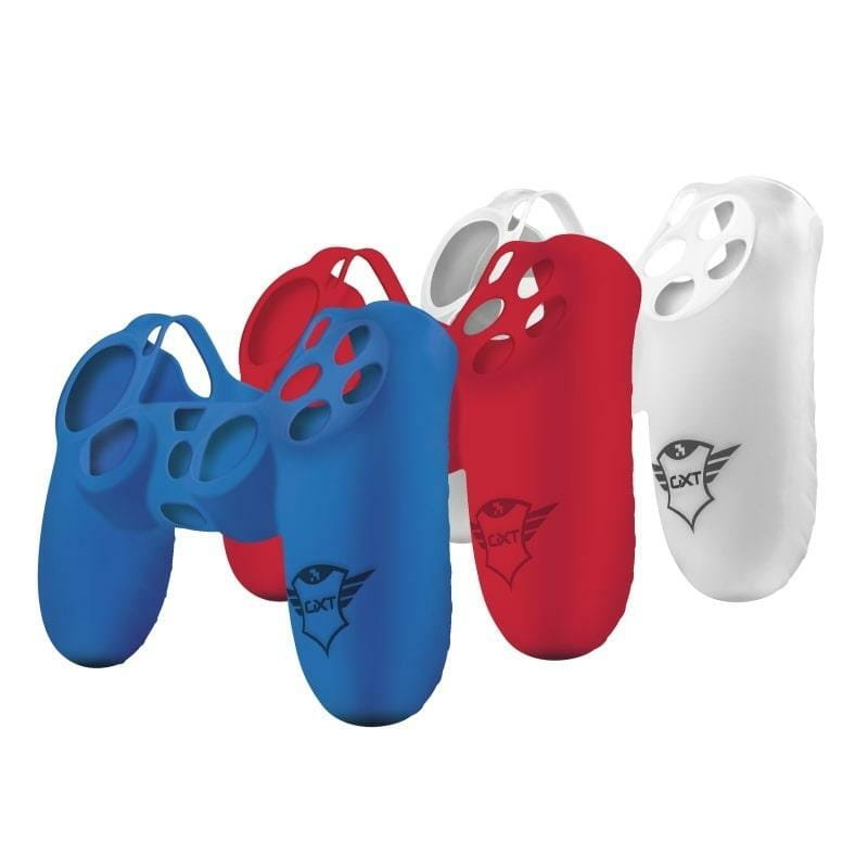 Силиконовый чехол Trust GXT 744B Rubber Skin для геймада Sony PlayStation Blue (21213)