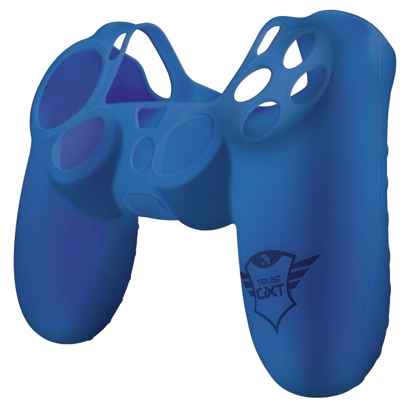 Силиконовый чехол Trust GXT 744B Rubber Skin для геймада Sony PlayStation Blue (21213)