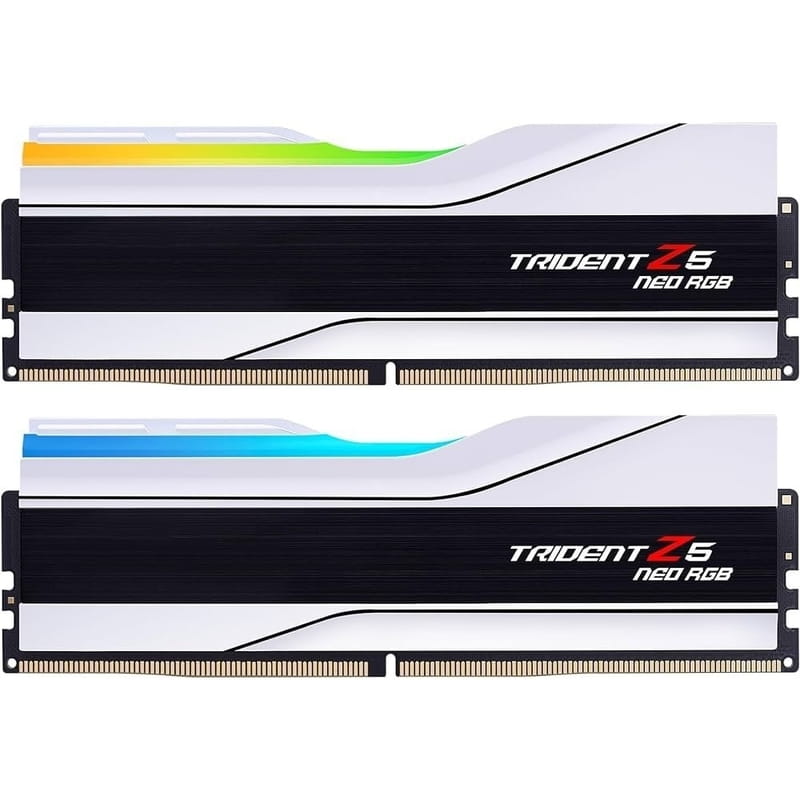 Модуль пам`ятi DDR5 2x32GB/6000 G.Skill Trident Z5 Neo RGB White (F5-6000J2636H32GX2-TZ5NRW)