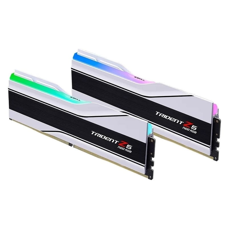 Модуль пам`ятi DDR5 2x32GB/6000 G.Skill Trident Z5 Neo RGB White (F5-6000J2636H32GX2-TZ5NRW)