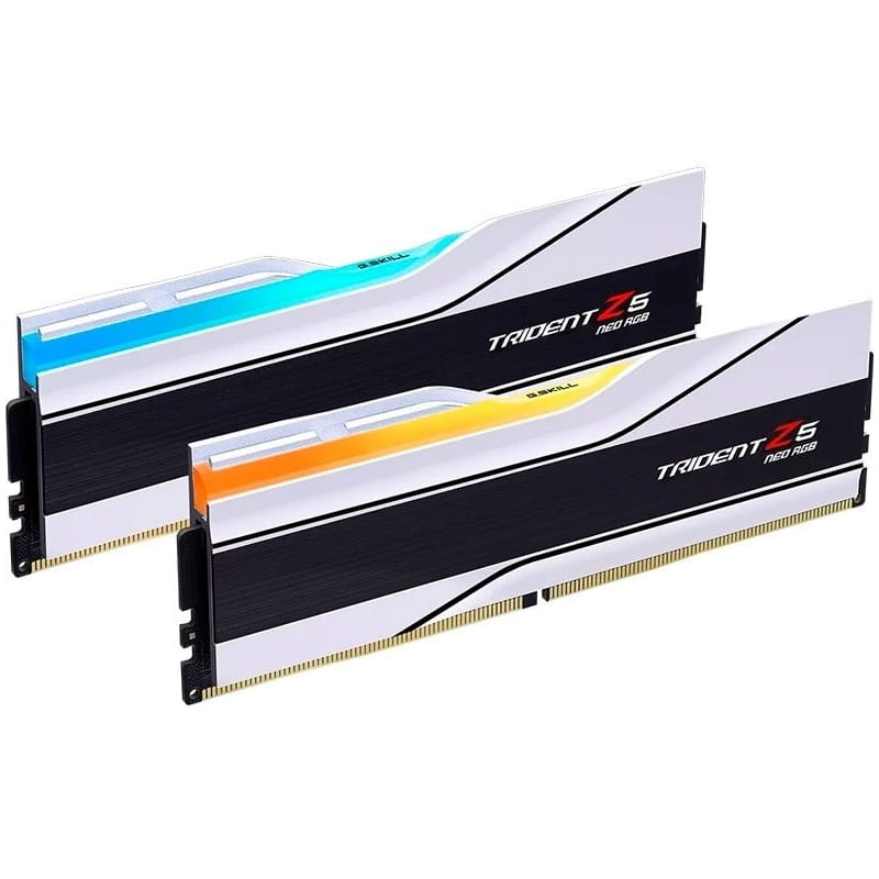 Модуль пам`ятi DDR5 2x24GB/6400 G.Skill Trident Z5 Neo RGB White (F5-6400J3239F24GX2-TZ5NRW)