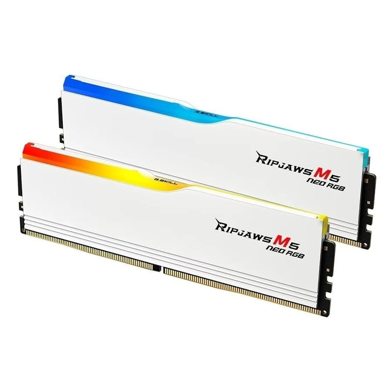 Модуль памяти DDR5 2x24GB/6000 G.Skill Ripjaws M5 Neo RGB White (F5-6000J3036F24GX2-RM5NRW)