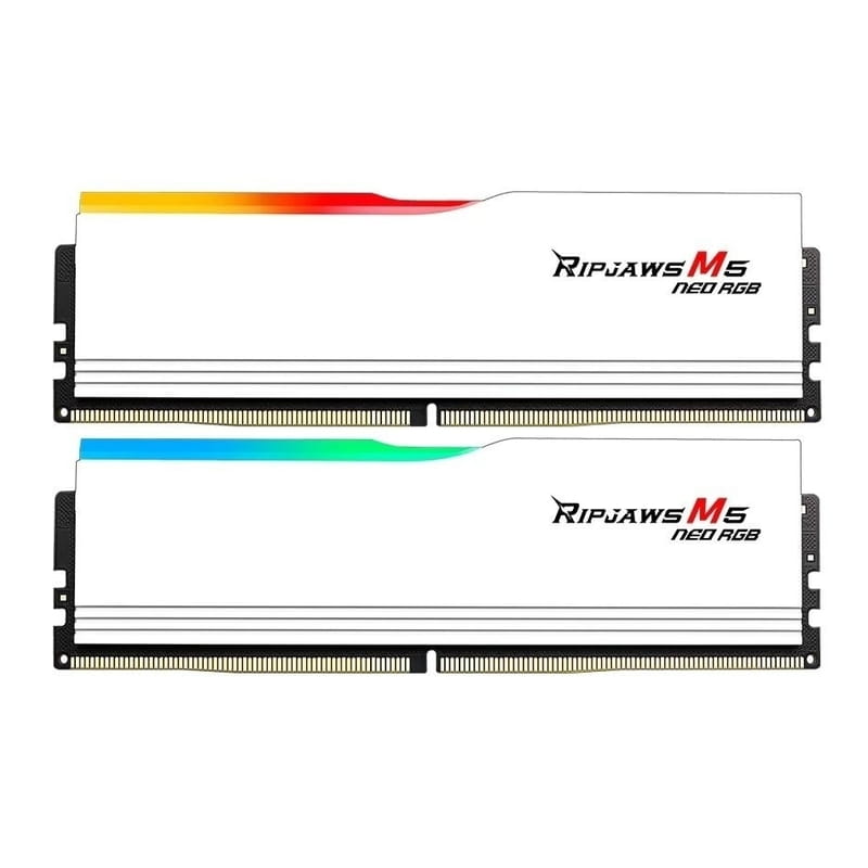 Модуль памяти DDR5 2x24GB/6000 G.Skill Ripjaws M5 Neo RGB White (F5-6000J3036F24GX2-RM5NRW)