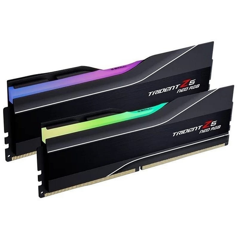 Модуль памяти DDR5 2x24GB/6000 G.Skill Trident Z5 Neo RGB Black (F5-6000J2836F24GX2-TZ5NR)