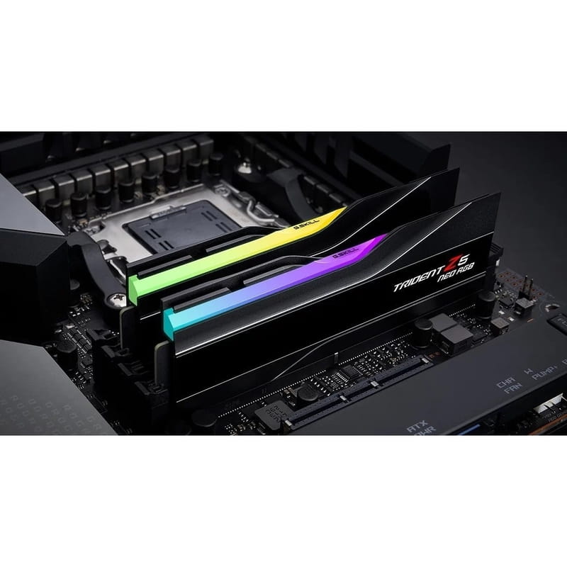 Модуль памяти DDR5 2x24GB/6000 G.Skill Trident Z5 Neo RGB Black (F5-6000J2836F24GX2-TZ5NR)