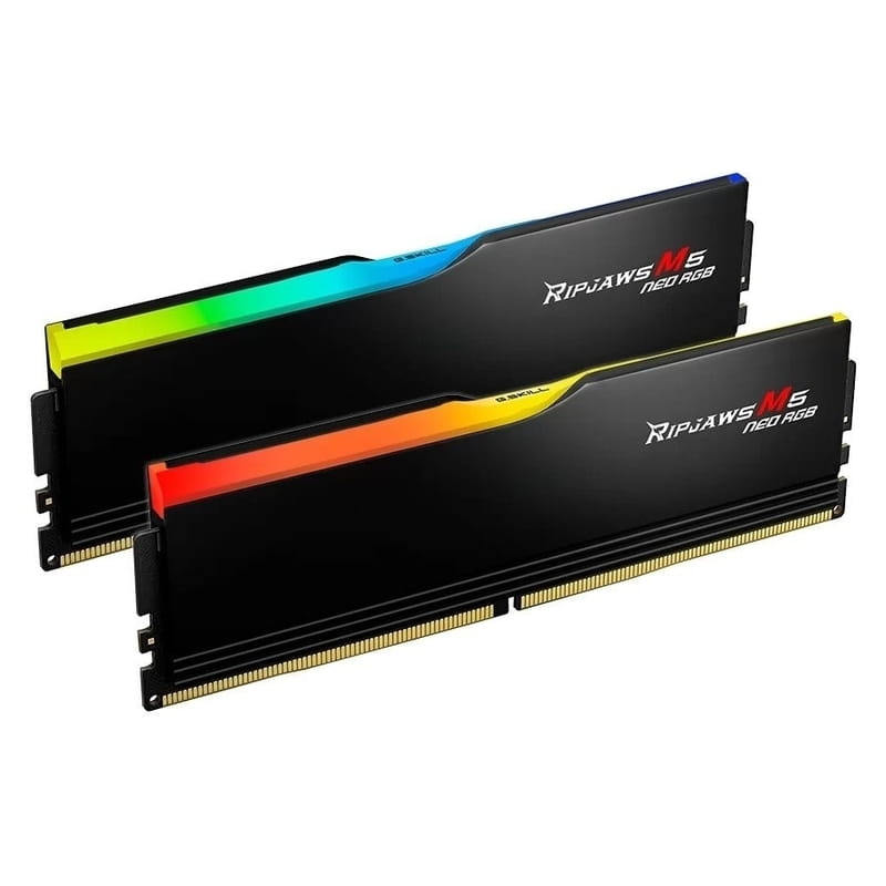 Модуль памяти DDR5 2x24GB/6000 G.Skill Ripjaws M5 Neo RGB Black (F5-6000J3036F24GX2-RM5NRK)