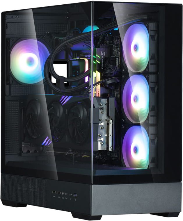 Корпус Zalman P40 Prism Plus Black без БП