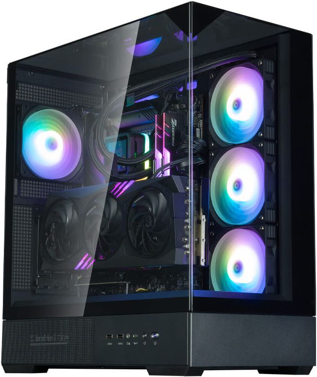 Корпус Zalman P40 Prism Plus Black без БП