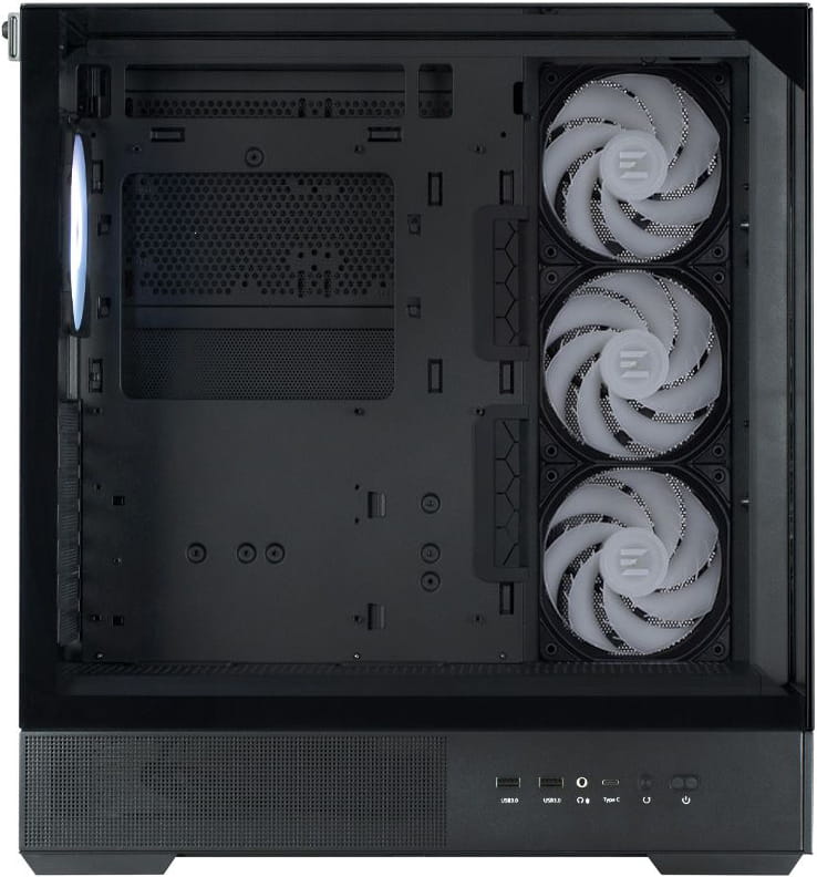 Корпус Zalman P40 Prism Plus Black без БП
