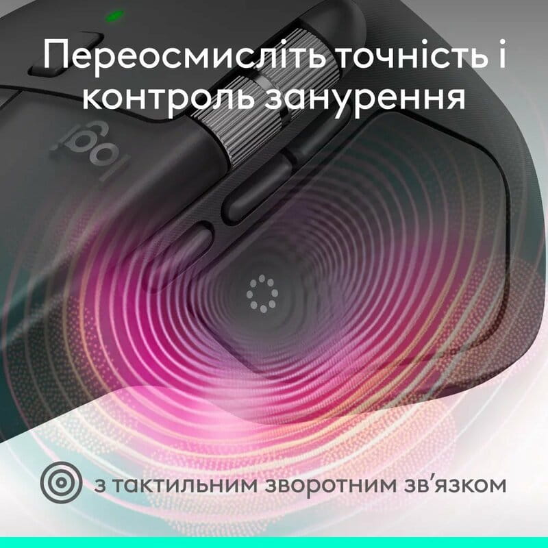 Мышь Bluetooth Logitech MX Master 4 Graphite (910-007562)