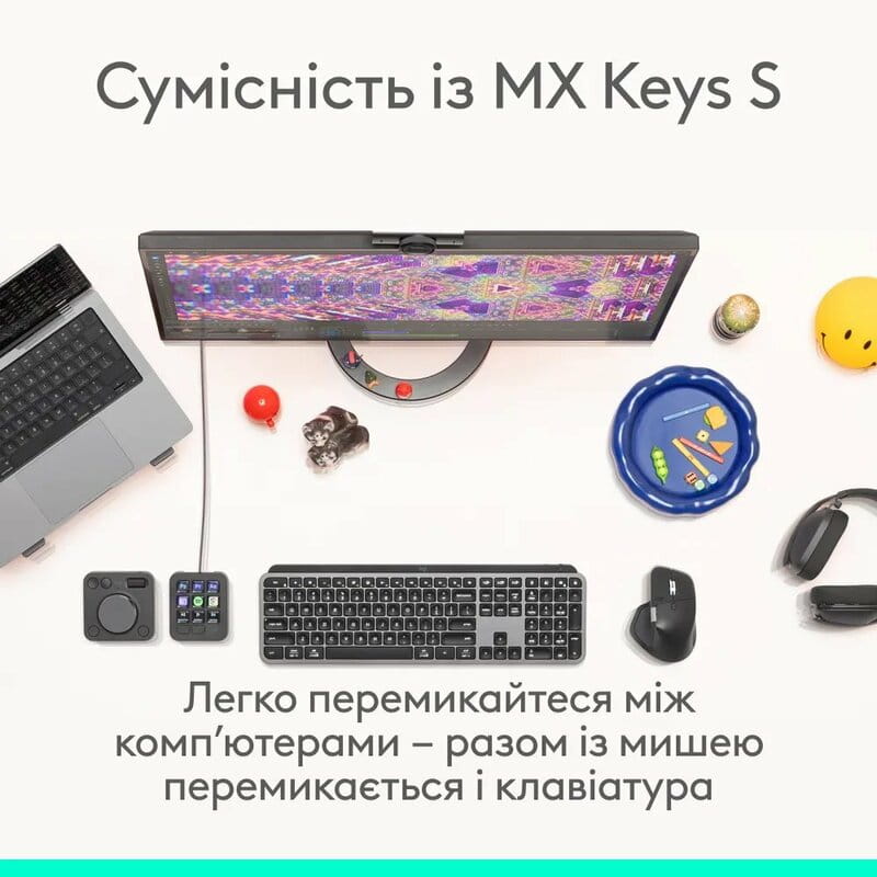 Мышь Bluetooth Logitech MX Master 4 Graphite (910-007562)