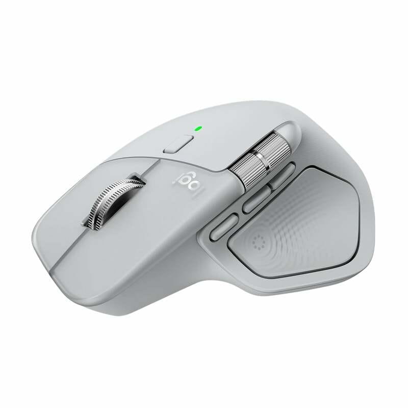 Мышь Bluetooth Logitech MX Master 4 Pale Gray (910-007563)