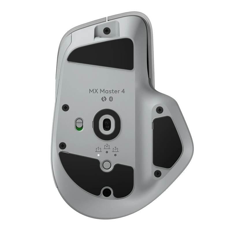 Мышь Bluetooth Logitech MX Master 4 Pale Gray (910-007563)