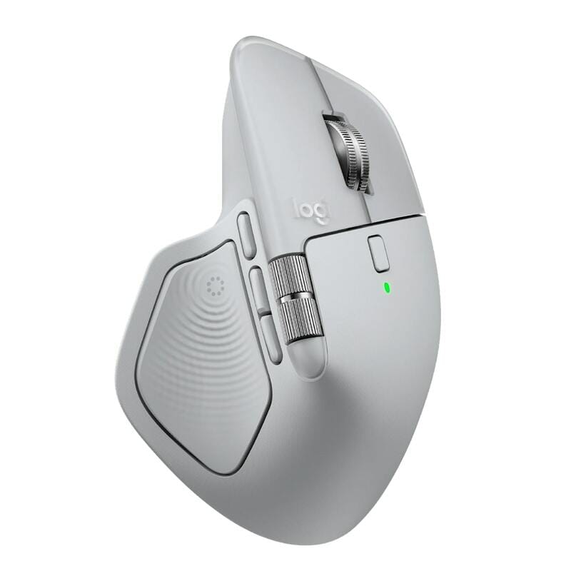 Мышь Bluetooth Logitech MX Master 4 Pale Gray (910-007563)