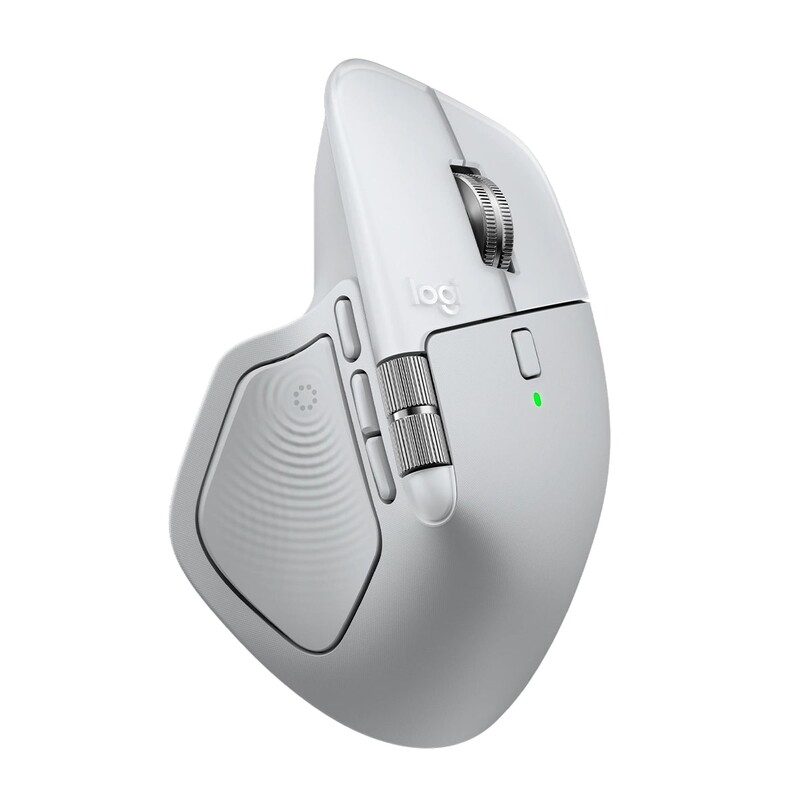 Мышь Bluetooth Logitech MX Master 4 for Mac White Silver (910-007576)