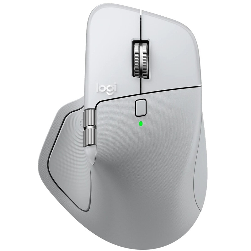 Мышь Bluetooth Logitech MX Master 4 for Mac White Silver (910-007576)