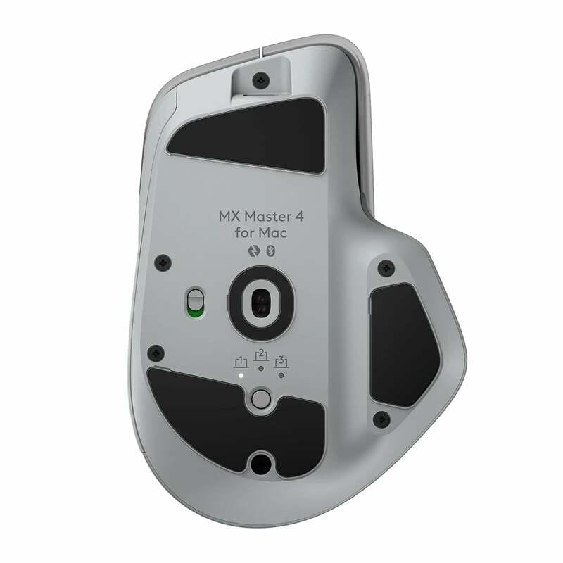 Мышь Bluetooth Logitech MX Master 4 for Mac White Silver (910-007576)