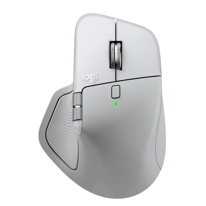 Мышь Bluetooth Logitech MX Master 4 for Mac White Silver (910-007576)