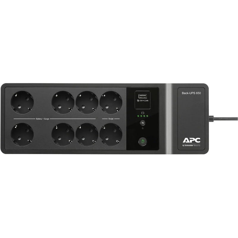 Джерело безперебійного живлення APC Back-UPS 650VA (BE650G2-GR)