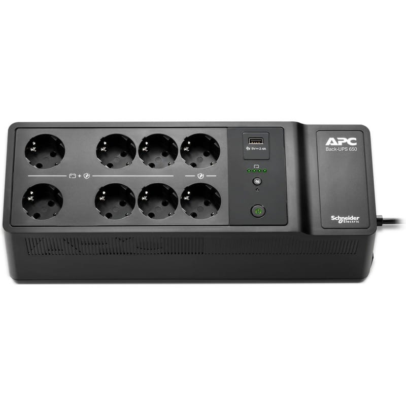 Джерело безперебійного живлення APC Back-UPS 650VA (BE650G2-GR)