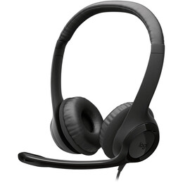 Гарнітура Logitech H390 USB-C Midnight Black (981-001576)