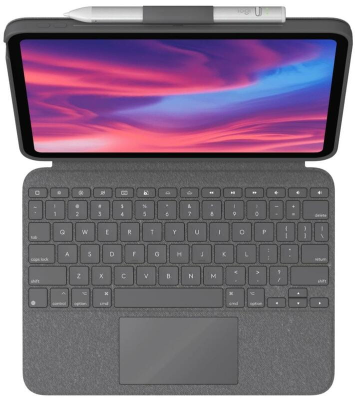 Чохол-клавiатура Logitech Combo Touch для Apple iPad 10.9 Gen 10 Oxford Grey (920-011382)