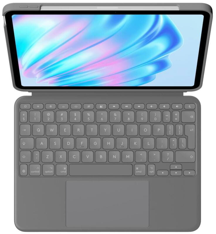 Чохол-клавiатура Logitech Combo Touch для Apple iPad Air 11 M2 Oxford Grey (920-012636)