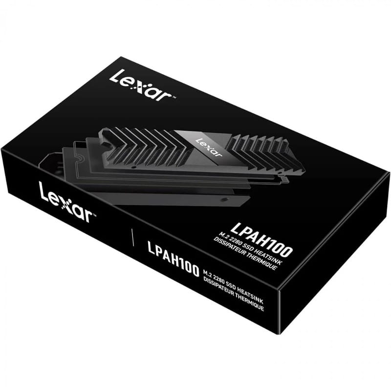 Радіатор охолодження для SSD Lexar M.2 2280 Black (LPAH100-RNBNG)
