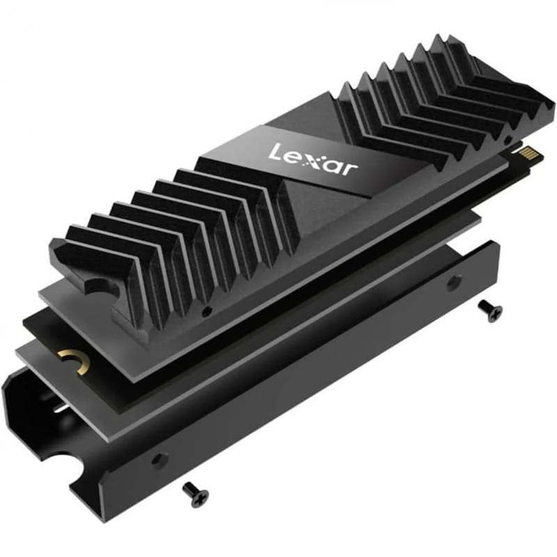 Радіатор охолодження для SSD Lexar M.2 2280 Black (LPAH100-RNBNG)