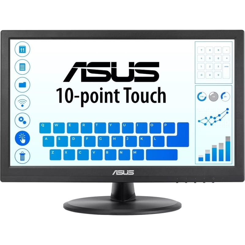 Монiтор Asus 15.6" VT169HE (90LM09V1-B01170) IPS Black