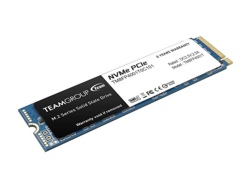 Накопитель SSD 1TB Team MP34 M.2 2280 PCIe 3.0 x4 3D TLC (TM8FP4001T0C101)_Bulk