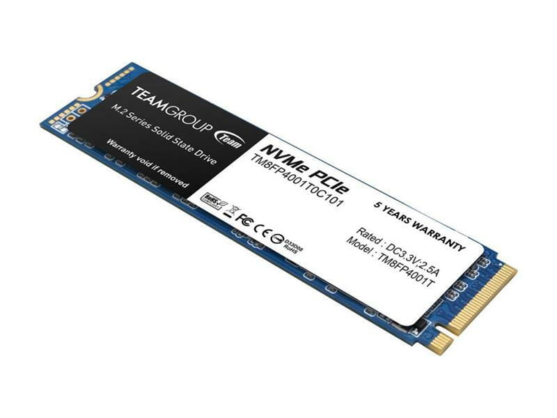 Накопитель SSD 1TB Team MP34 M.2 2280 PCIe 3.0 x4 3D TLC (TM8FP4001T0C101)_Bulk