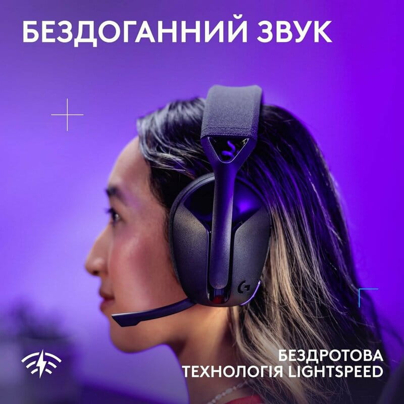 Гарнитура Logitech G321 Lightspeed Black (981-001563)