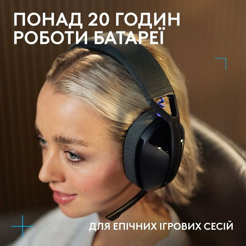 Гарнитура Logitech G321 Lightspeed Black (981-001563)